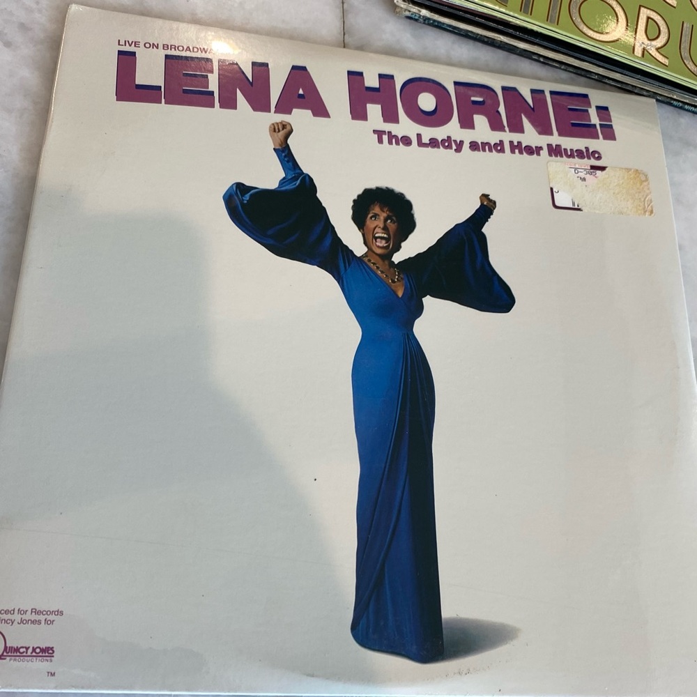 Live on broadway: Lena horne! the lady and her music. MINT vinyl